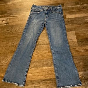 American Eagle, Kickboot jeans. Size 8 short